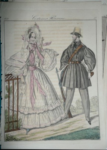 Costumes Parisiens  #33, 1835